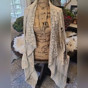 Anthropologie - Grey Cardigan - OS